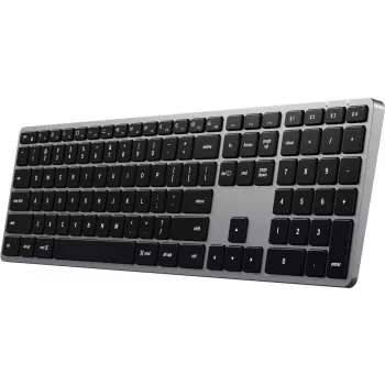 Satechi SLIM X3 klaviatūra Bluetooth QWERTZ vokiška juoda - pilka (ST-BTSX3M-DE)