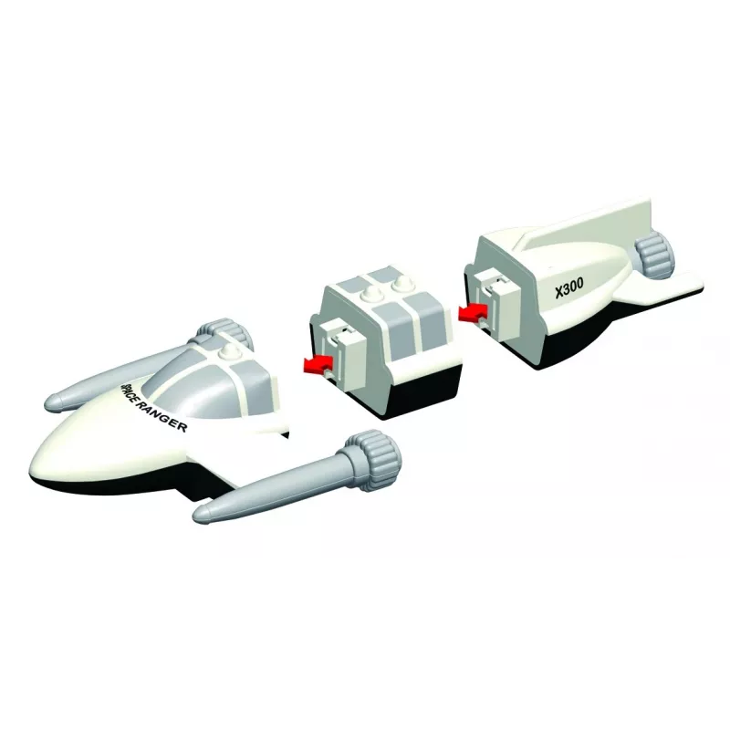 Transporto priemonių rinkinys Popular Playthings Mix or Match Vehicles Space