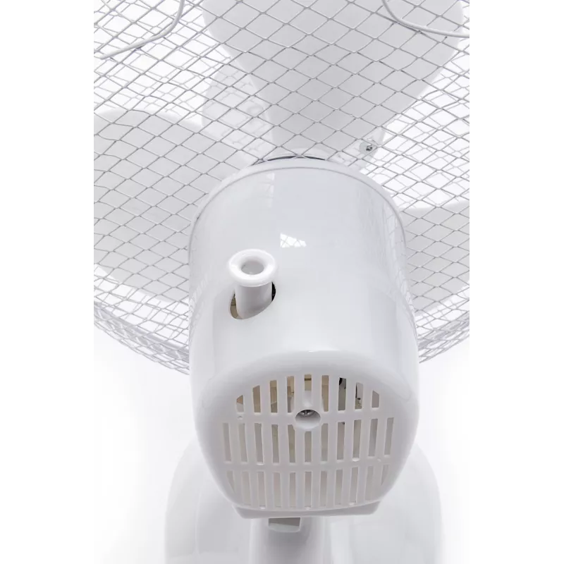 Adler AD 7302 stalinis ventiliatorius, baltas, 23 cm, 2 greičiai, svyravimas, 60 W