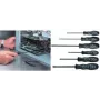 ESD įrankis C.K Tools T4741S-ESD – antistatinis precizinis atsuktuvas, juodas/geltonas