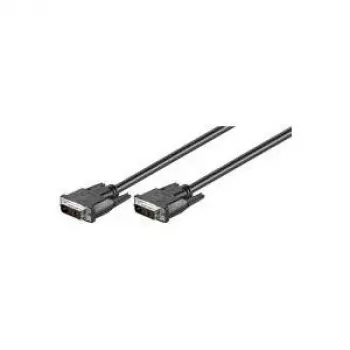 DVI laidas Goobay 50850 2 m DVI-D juodas