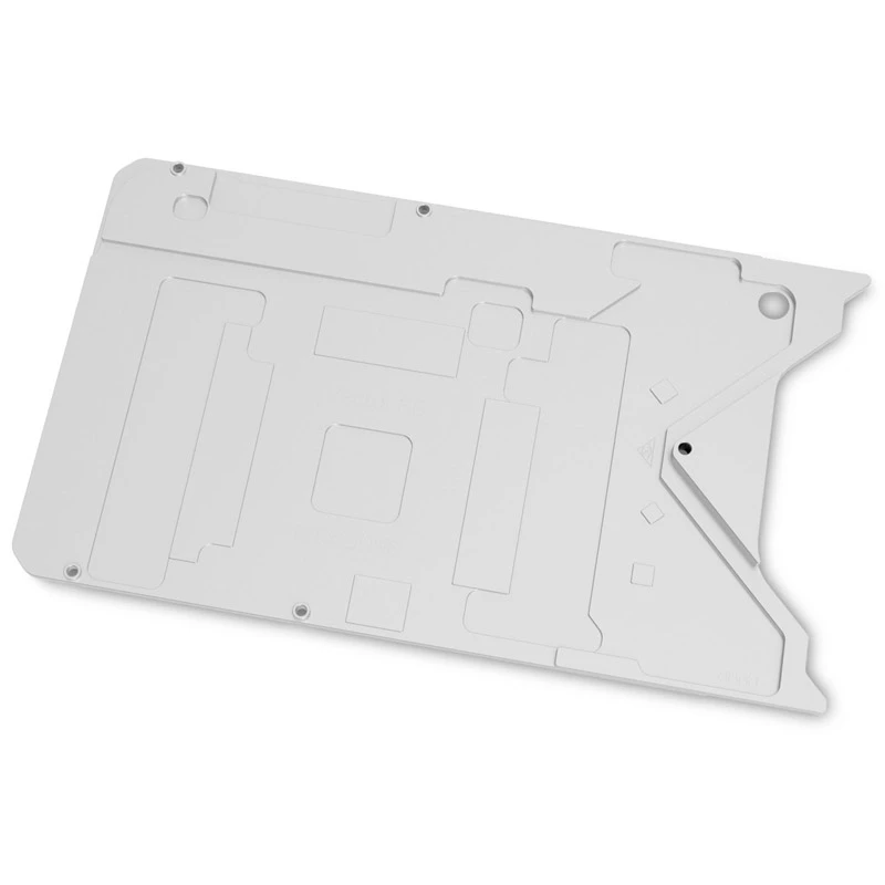 EK Water Blocks galinė plokštė sidabrinė 1 vnt. — kompiuterio aušinimo sistemos aksesuaras