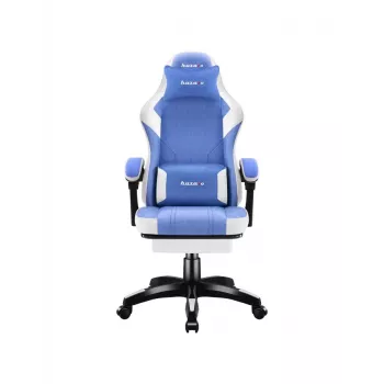 Žaidimų kėdė huzaro Force 3.7 Mėlyna – ergonomiškas dizainas, reguliuojamas aukštis
