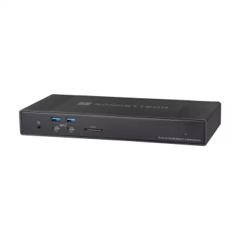 Sonnet Echo 20 Thunderbolt 4 SuperDock stotelė, juoda, 100W įkrovimas, 2500 Mbit/s tinklas