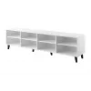 Stalvietė televizoriui cama meble BARI 200x42x52 balta matinė — 200×42×52 cm