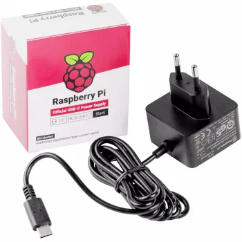 Maitinimo adapteris Raspberry SC1408 (modelis RPI5NT5AB) – suderinamas su Raspberry Pi įrenginiais
