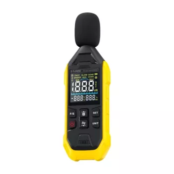 Garso lygio matuoklis Fnirsi FDM01 – Skaitmeninis triukšmo decibelmatis, matavimo diapazonas 30–130 dB