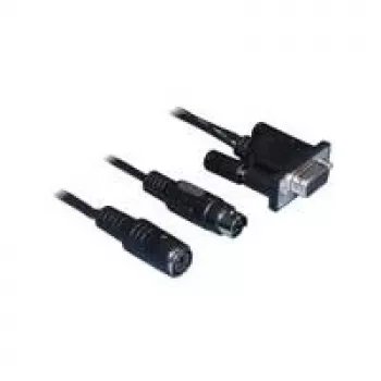 RS232 mobiliojo telefono kabelis Navilock 61265 Juoda