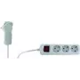 Prailginimo laidas REV 0012326114 2m 3 AC lizdai(-ų) Vidaus baltas