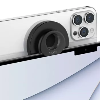 Indukcinis laikiklis MacBook MagSafe juodas