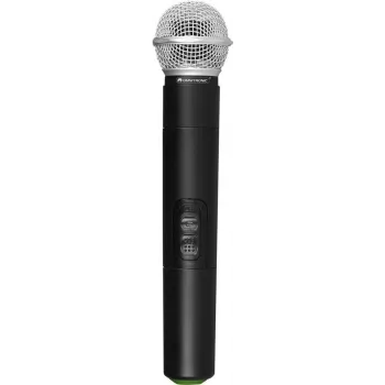 Belaidis rankinis UHF mikrofonas Omnitronic UHF-E serija 525,3 MHz