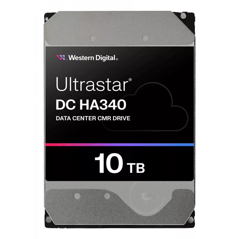 Vidinis kietasis diskas Western Digital 10TB 3,5 colio Serial ATA Ultrastar DC HA340