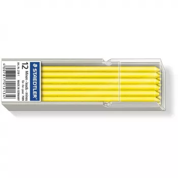 Pripildymo antgalis Staedtler Lumocolor 218 geltonas 12 vnt.