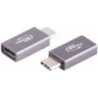 USB-C į USB-C lizdų adapteris ShiverPeaks BS13-60004 pilkas