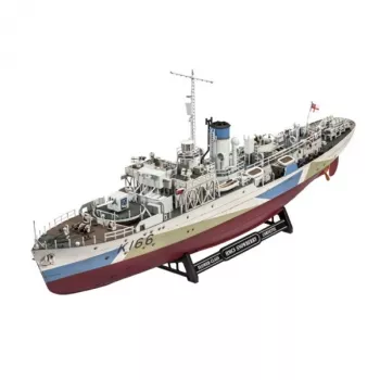 Konstrukcinis rinkinys REVELL HMCS Snowberry modelis MR-5132 plastikinės detalės surinkimui