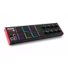 Akai LPD8 MKII MIDI klaviatūra 8 klavišų USB juoda, raudona