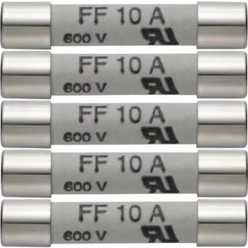 Testo saugiklis 10 A, 600 V (0590 0005)