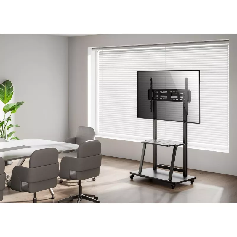 ART S-13 Mobilus stovas LCD/LED televizoriui 37-100 colių 150 kg
