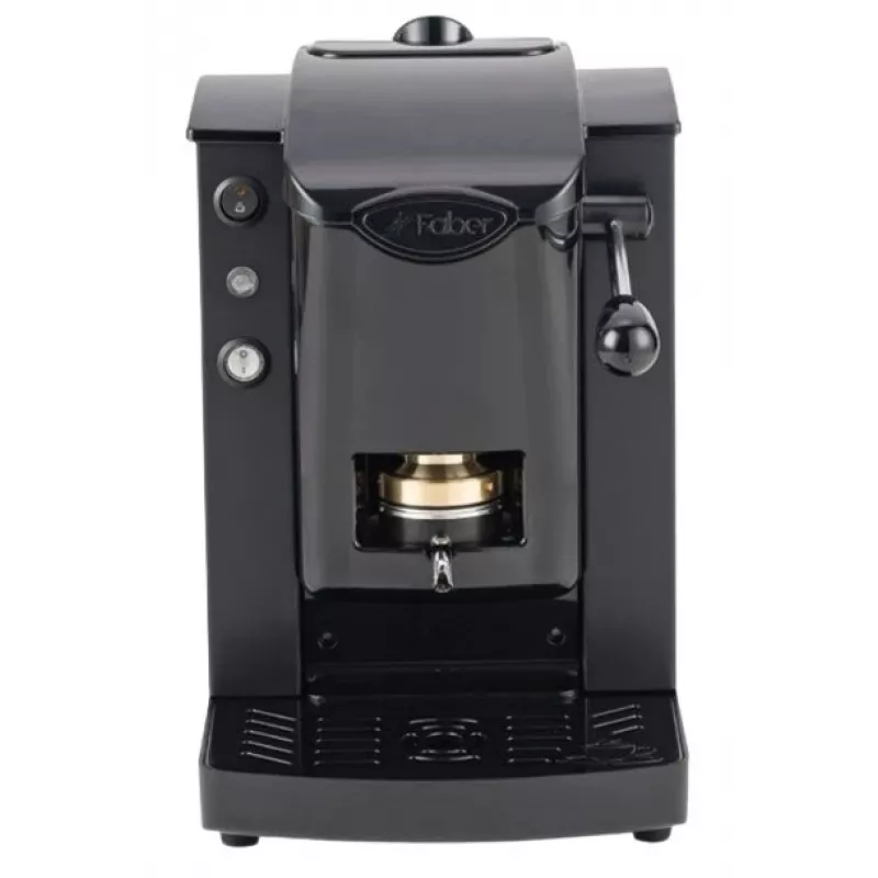 Kavos kapsulinis aparatas FABER Slot Plast Semi-automatinis 1.3 L vandens bakas, 500 W, juodas, 1 puodelis