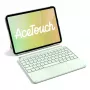 Inateck KB04122 klaviatūros dėklas su klaviatūra iPad 11, QWERTZ, žalias