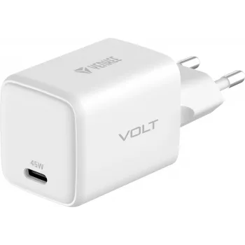 USB-C įkroviklis YENKEE G45 VOLT 45W Power Delivery 3.0, 3A išėjimas