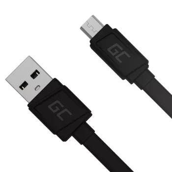 Matte Flat Cable - USB-A į Micro-USB
