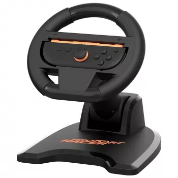 Vairas Racing Wheel SUBSONIC SA5727-1, skirta Nintendo Switch – reguliuojamas jautrumas, Kart Racer dizainas