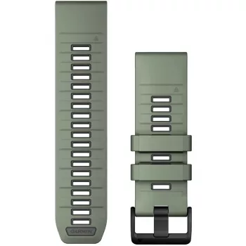 Garmin QuickFit 26 mm silikoninis dirželis 010-13393-04 Graphite Green