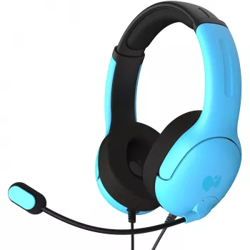 PDP PS5 ir PC Neptune Blue AIRLITE laidinis ausinių rinkinys, laidinis, žaidimams, mėlyna
