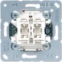 Jungiklio modulis JUNG 505 U 1P, 1 polius 10 A, 250 V — Metalinė balta
