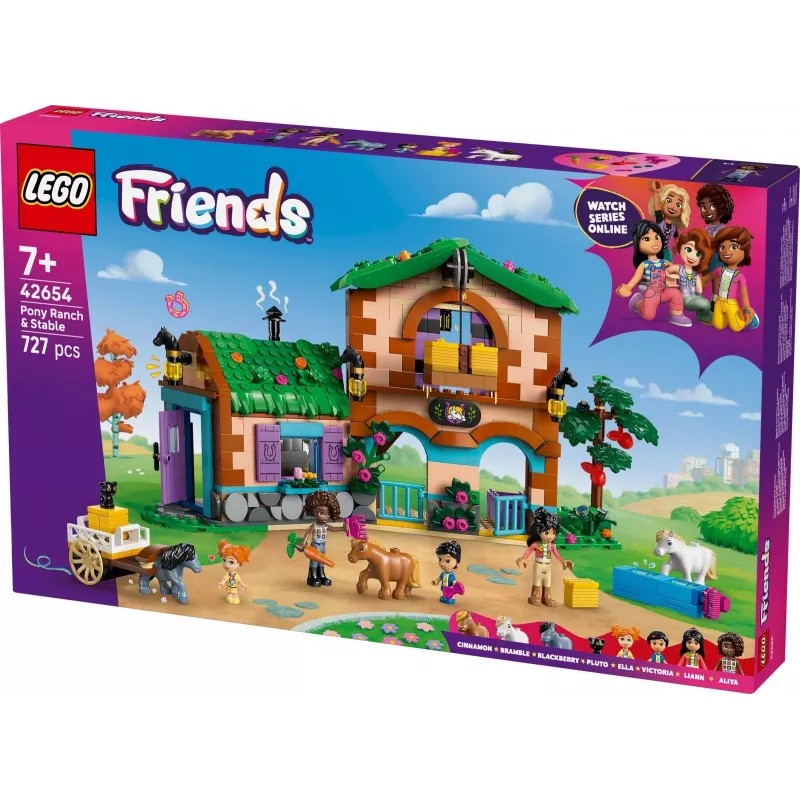 LEGO Friends 42654 Ponių ūkis su arklide