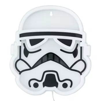 LED neoninė sieninė šviesa Paladone Stormtrooper PP14595SWVN, dekoratyvinis „Žvaigždžių karų“ apšvietimas