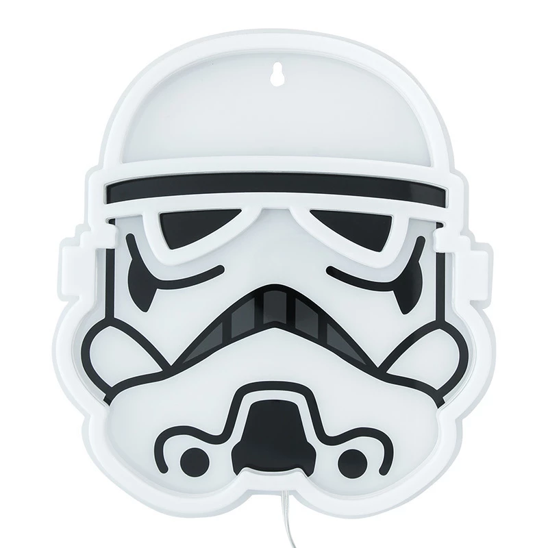 LED neoninė sieninė šviesa Paladone Stormtrooper PP14595SWVN, dekoratyvinis „Žvaigždžių karų“ apšvietimas