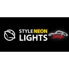 Dekoratyvinis neoninis šviestuvas MANTA SNL95WH balta-raudona