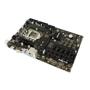 Motininė plokštė BIOSTAR TB360-BTC PRO 2.0 ATX Intel B360, LGA 1151, 2x DIMM DDR4 iki 32GB, 11x PCIe x1 + 1x PCIe x16, M.2, SATA III, USB-A
