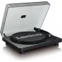 Patefono grotuvas Lenco L-30 BLACK juodas, diržinė pavara (L-30B)