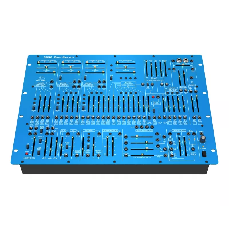 Analoginis sintezatorius Behringer 2600 BLUE MARVIN 37 klavišų pusiau modulinis