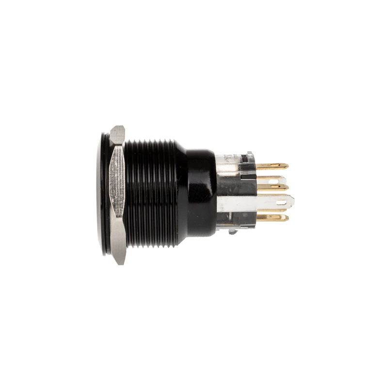 DimasTech vandal-proof push mygtukas 22 mm Blackline Dot RGB PD223