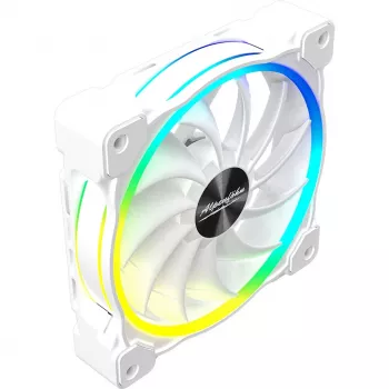 ALPENFÖHN Wing Boost 3 ARGB 120mm ventiliatorius 3 vnt. komplektas Baltas