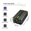 Qoltec Monolith maitinimo adapteris / keitiklis automobiliui 600 W juodas