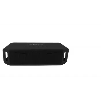 Nešiojamas stereo garsiakalbis ESPERANZA FOLK Black — 6 W RMS, Bluetooth, MicroSD, LiPo baterija