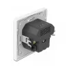 DeLOCK 11489 Kištukinis lizdas CEE 7/3 + USB balta 250V 16A