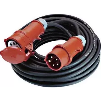Prailginimo laidas lauko sąlygoms Bachmann 344.171, 10 m, 1 AC lizdas, 400 V