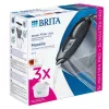BRITA Marella 2,4 L mėlynas vandens filtras + 3 MAXTRA PRO Pure Performance kasetės