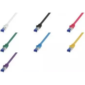 Logilink Professional - Laidas - RJ-45 (M) į RJ-45 (M) - 20 m - 6 mm - S/FTP - CAT 6a - Halogen-Free, Moulded, Snagless - Raudona, RAL 3018 (C6A114S)