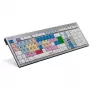 Klaviatūra Logickeyboard Avid Media Composer QWERTZ Vokiška Aliumininė