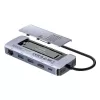 UNITEK aktyvus USB-C centras 10 Gbps, M.2, HDMI, PD 100W