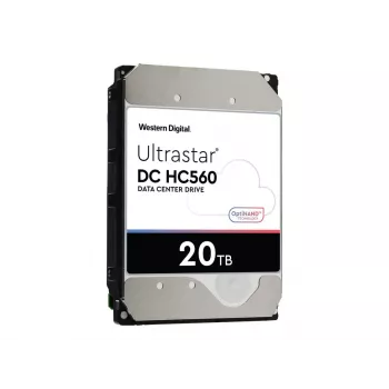 WD Ultrastar DC HC560 - Festplatte - 20TB - intern - 3.5 (8,9 cm) - SAS 12Gb/s - 7200 U/min - Puffer: 512MB (0F38652)