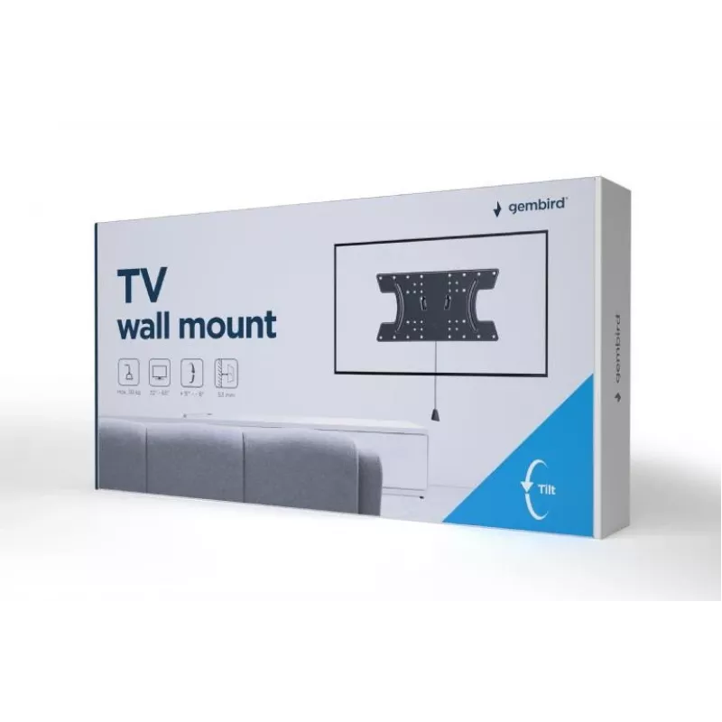 TV sieninis laikiklis 32-65 col. WM-65T-02 Gembird