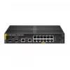HPE Aruba Networking 6100 12G Class4 PoE 2G/2SFP+ 139W valdomas L3 gigabitinis Ethernet (10/100/1000) maitinimas per Ethernet (PoE) 1U juodas